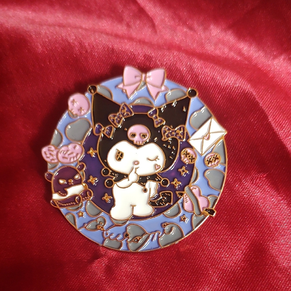 Cute Kuromi Enamel Pin